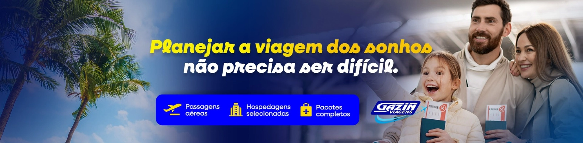 Gazin viagens - Institucional